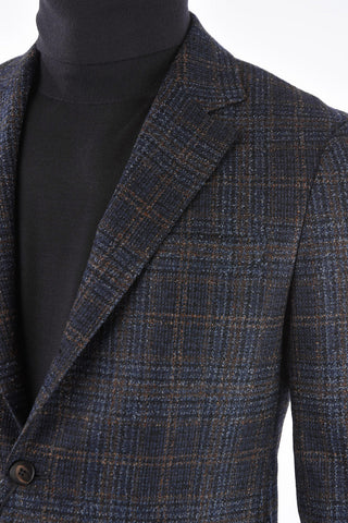 ZZEGNA Blazer in lana Tartan