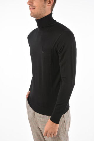 Maglia a Collo Alto con Taschino