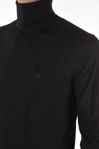 Maglia a Collo Alto con Taschino