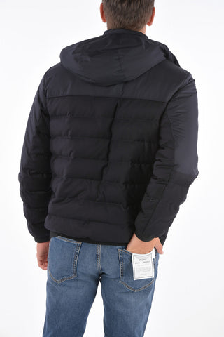 ZZEGNA Wool Quilted Puffer