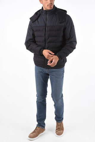 ZZEGNA Wool Quilted Puffer
