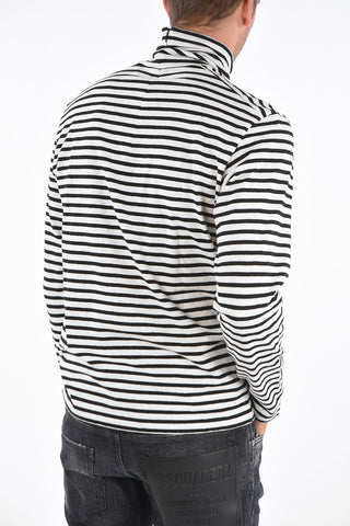 Striped NEW HETERO GUY FIT Turtleneck T-shirt