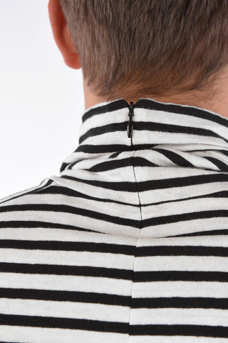 Striped NEW HETERO GUY FIT Turtleneck T-shirt