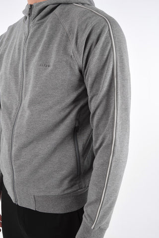 ZZEGNA Zipped Pocket Hoodie