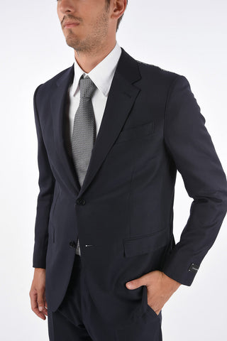 Silk and Wool Single Breasted Suit 7R