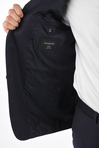 Silk and Wool Single Breasted Suit 7R