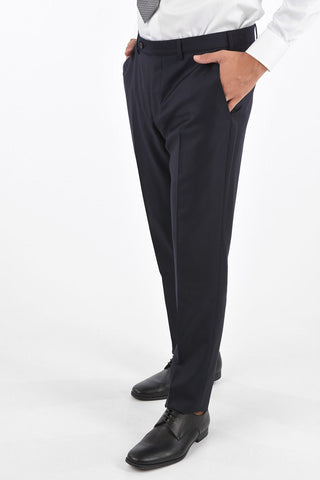 Silk and Wool Single Breasted Suit 7R
