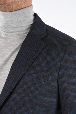 EZ LUXURY Silk Cashmere and Wool Blazer