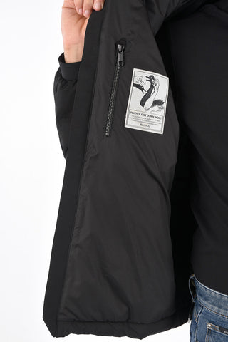 ZZEGNA Wool and Nylon Puffer