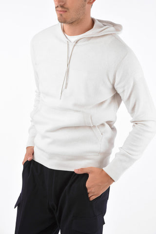 EZ LUXURY Maglia in Cashmere con Cappuccio