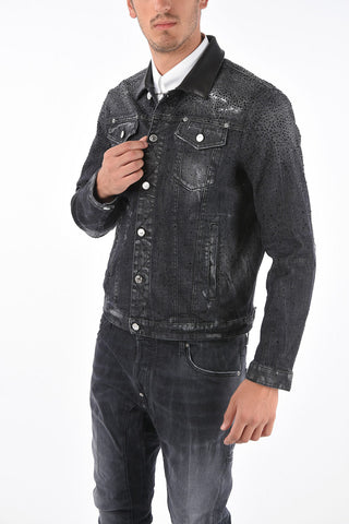 Denim Jacket DAN with Jewel Applications