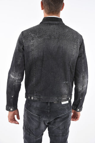 Denim Jacket DAN with Jewel Applications