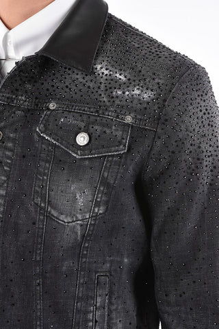 Denim Jacket DAN with Jewel Applications
