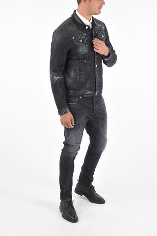 Denim Jacket DAN with Jewel Applications