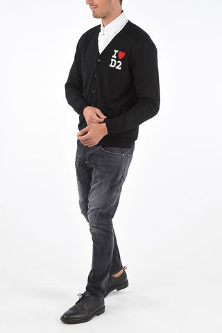2 Pocket I LOVE D2 Cardigan