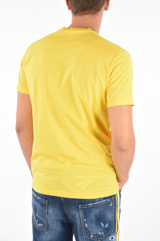 Vintage Effect Printed COOL FIT T-shirt