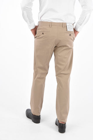 ZZEGNA Stretch cotton Chino Pants