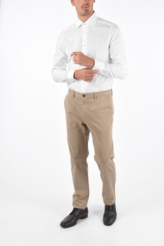 ZZEGNA Stretch cotton Chino Pants