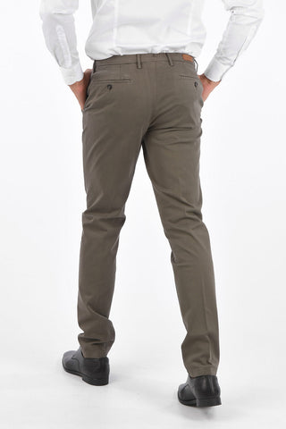 Stretch Cotton M ALGA 426 Pants with Belt Loops