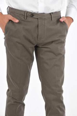 Stretch Cotton M ALGA 426 Pants with Belt Loops