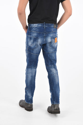 Distressed TIDY BIKER Jeans