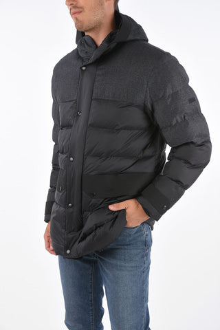 ZZEGNA Wool Blend Puffer