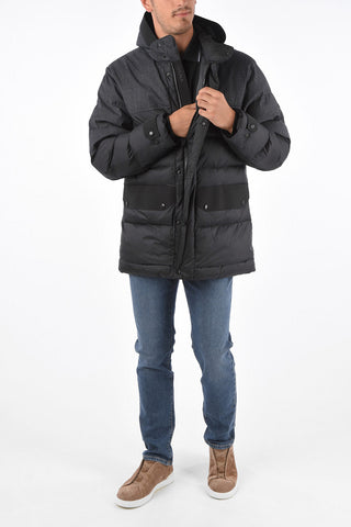 ZZEGNA Wool Blend Puffer