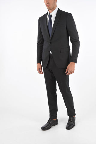 Silk and Wool Single Breasted Suit 8R