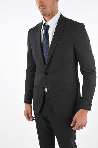 Silk and Wool Single Breasted Suit 8R