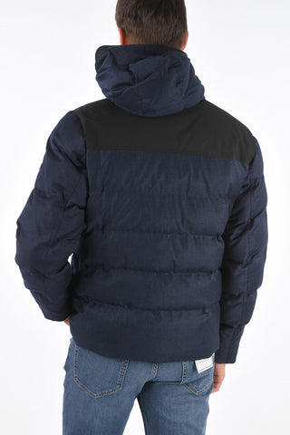 ZZEGNA Wool Quilted Puffer