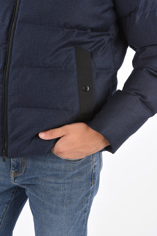 ZZEGNA Wool Quilted Puffer