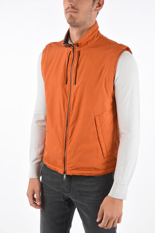 Silk and Cashmere Reversible Vest