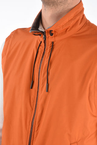 Silk and Cashmere Reversible Vest