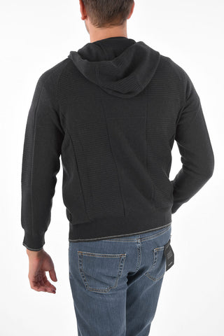 ZZEGNA Cashmere Hooded Sweater
