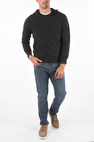 ZZEGNA Cashmere Hooded Sweater