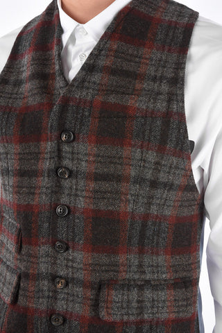 Tartan Wool Waistcoat