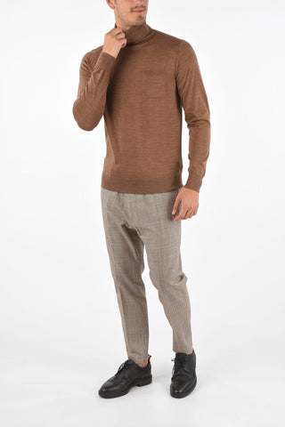 Maglia a Collo Alto con Taschino