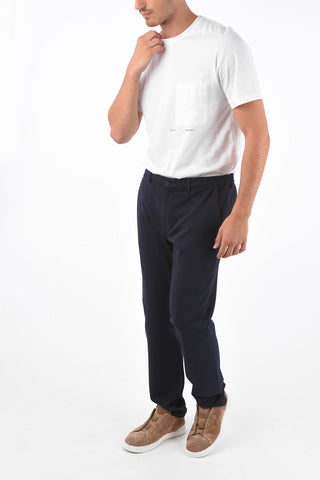 ZZEGNA Drawstring Pants
