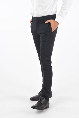 Stretch Virgin Wool Notch Lapel Suit