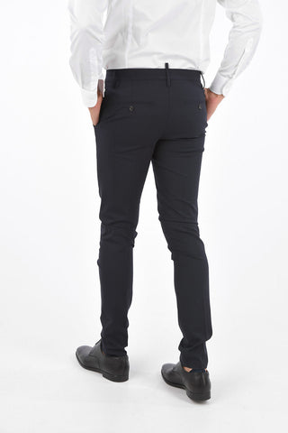 Stretch Virgin Wool Notch Lapel Suit