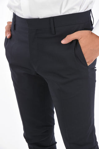 Stretch Virgin Wool Notch Lapel Suit
