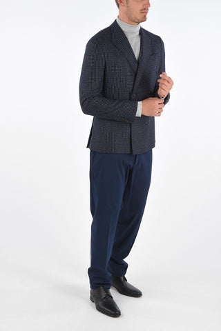 ZZEGNA Blazer Monopetto in Lana e Cashmere