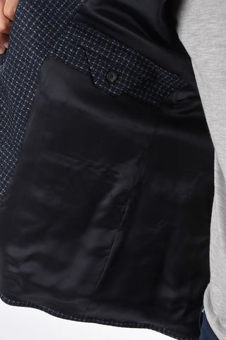 ZZEGNA Blazer Monopetto in Lana e Cashmere