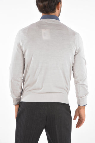 ZEGNA Z Crew neck wool sweater