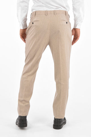 ZZEGNA wool and cotton trousers
