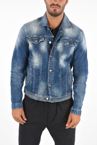 Distressed Denim DAN Jacket