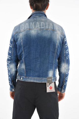 Distressed Denim DAN Jacket