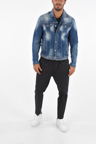 Distressed Denim DAN Jacket