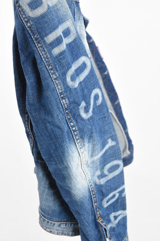 Distressed Denim DAN Jacket