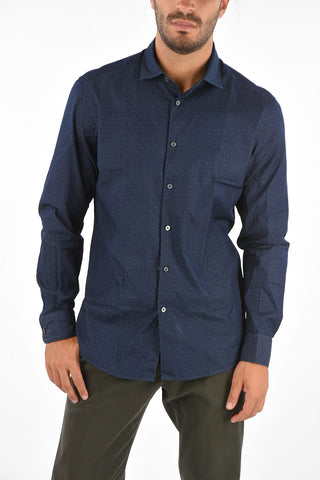 EZ LUXORY shirt with honeycomb fantasy